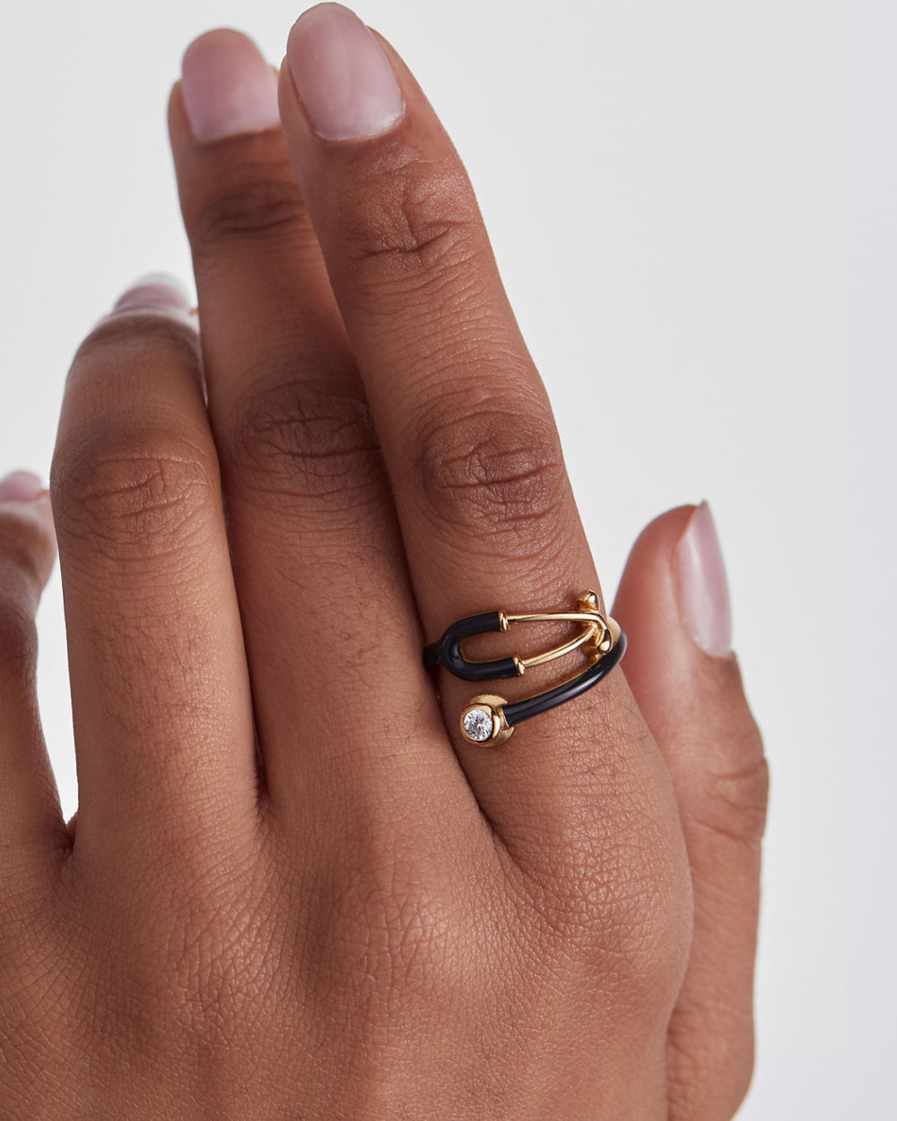 Stethoscope Enamel Ring